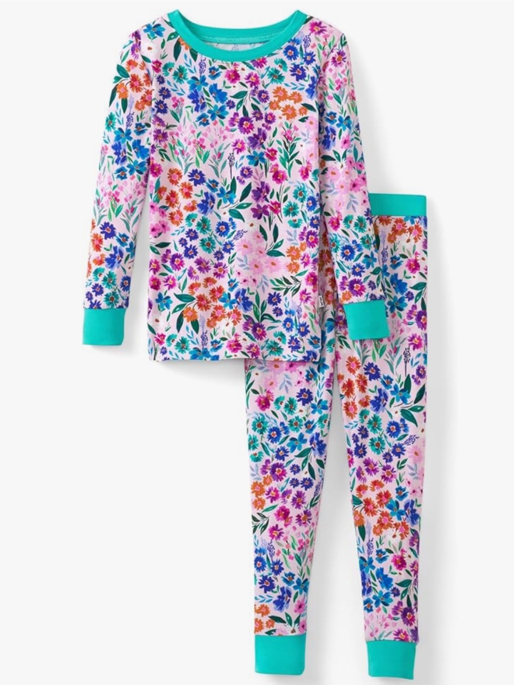 Little Sleepies Sweet Pea 2-Piece Bamboo Pajamas 2T